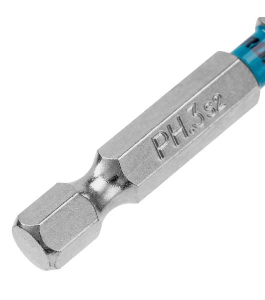 Бита GROSS 113036 PH3х50 мм, сталь S2, шестигр., 10 шт