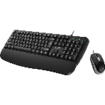 Комплект клавиатура+мышь Genius KM-123 проводной, USB, 1200 DPI, черный, фото2