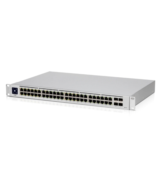 Коммутатор Ubiquiti UniFi USW-48-POE 4SFP 600W управляемый