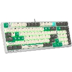 Клавиатура проводная A4Tech Bloody S98 Pixels Green USB белый/бежевый, фото8