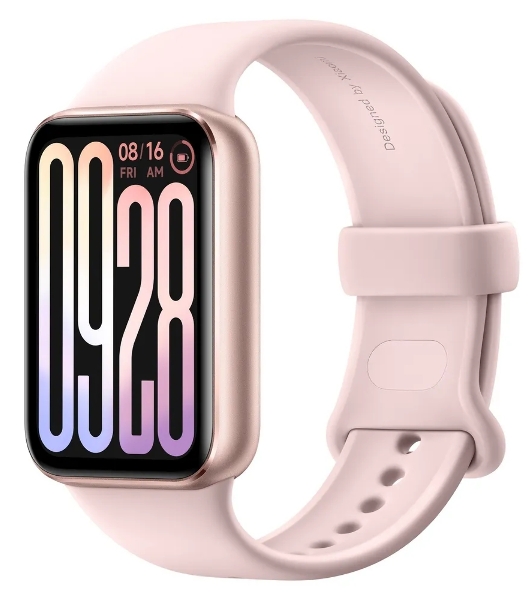 Фитнес-браслет Xiaomi Smart Band 9 Pro M2402B1, 1.62' AMOLED, Bluetooth, IP68 / WR200, розовое золото
