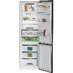 Холодильник Beko B5RCNK403ZWB черный 257/100л двухкамерный морозилка снизу, No Frost, фото7