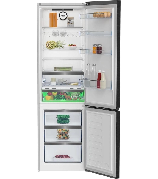 Холодильник Beko B5RCNK403ZWB черный 257/100л двухкамерный морозилка снизу, No Frost