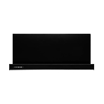 Встраиваемая вытяжка Kuppersberg SLIMTURBO 60 B, 60 см, отвод/рециркуляция, 1500 м3/час, механическое управление, 3 скорости, освещение 2х2 Вт, металлические жироулавливающие фильтры, угольный фильтр KF-ES (опция), 63.4 дБ, обратный клапан, шхвхг:55.2x25.5x28см, черный, фото5