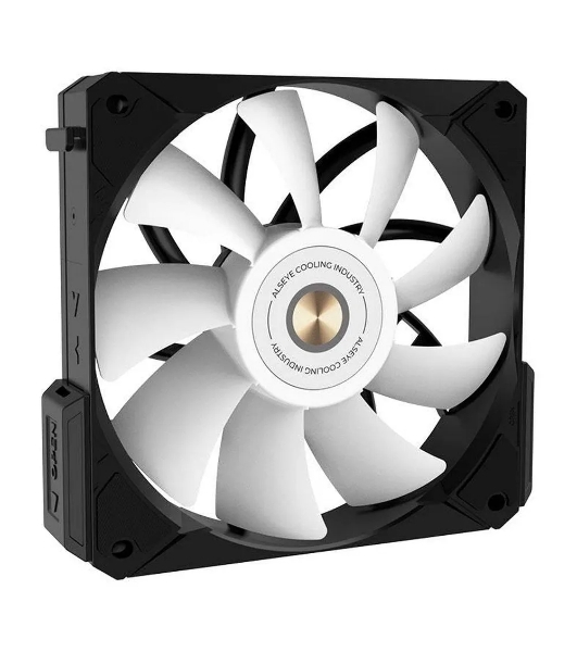 Вентилятор для корпуса Alseye i12B черный, 120 мм, 1800 об/мин, 33.2 дБ, 4 pin
