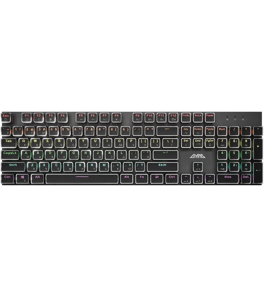 Клавиатура проводная GMNG GG-KB815X (1913914), USB, черный + белый