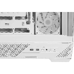 Компьютерный корпус MSI MAG PANO 130R PZ White 2xUSB 3.2 Gen 1, 1xUSB 3.2 Gen2 Type-C, 3x120мм ARGB Reverse Blade Fan, 1x120мм ARGB Fan, 1 to 3 Fan PWM Splitter, Tempered Glass Window, фото5