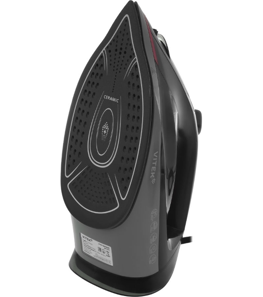 Утюг Vitek VT-IRN1203 черный, 2400 Вт, 430 мл