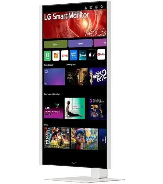 Монитор 31.5' LG 32U850SA-W IPS 3840x2160, 60 Гц, 5 мс, 16:9, 400 кд/м², 2xHDMI 2.0, USB-C (90 Вт), USB Hub (3x USB 3.0), 3.5 Jack, HDR10, динамики (2x5 Вт), веб-камера, Smart TV (webOS 24), Wi-Fi, Bluetooth, VESA 100x100, белый