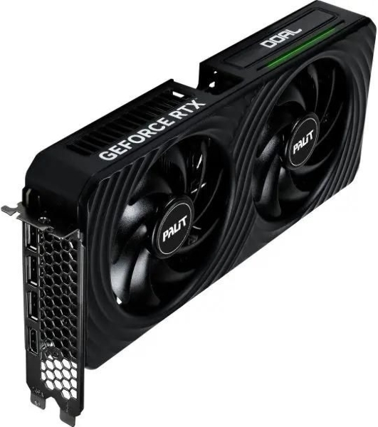 Видеокарта Palit RTX 5060 DUAL NV RTX 5060 8Gb 128bit GDDR7 2280/28000/HDMIx1/DPx3/HDCP Ret NE75060019P1-Gb2063D PCI-E 5.0
