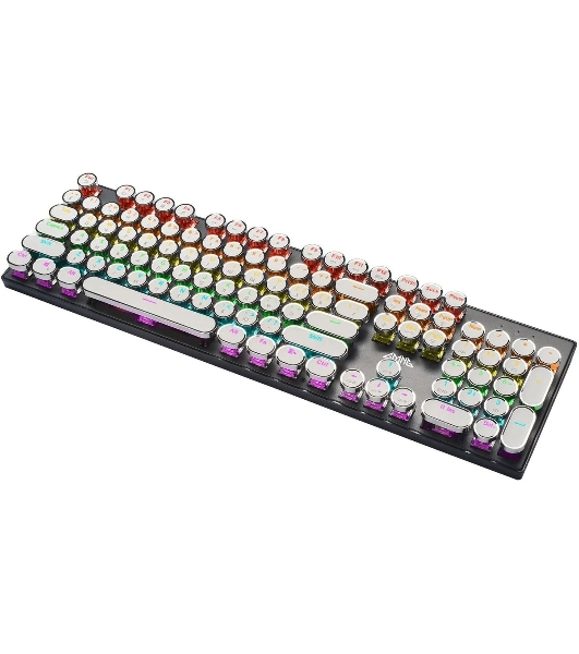 Клавиатура проводная GMNG GG-KB815X (1913914), USB, черный + белый