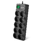 Сетевой фильтр SVEN SF-10E-16 3,0 м (10 розеток) черный, фото 1