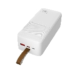 Портативный аккумулятор MORE CHOICE (4620202552846) PB59-40 40000mAh 1USB+1Type-C+1micro USB 3.0A 22.5W PD20WP, белый, фото2