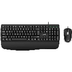 Комплект клавиатура+мышь Genius KM-123 проводной, USB, 1200 DPI, черный, фото3