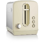 Тостер Gorenje T1100CLI бежевый/серебристый, 950 Вт, 2 слота, фото3