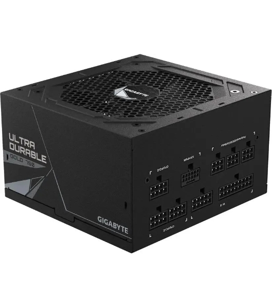 Блок питания Gigabyte ATX 750W GP-UD750GM PG5 80 PLUS gold (20+4pin) APFC 120мм fan 8xSATA Cab Manag RTL