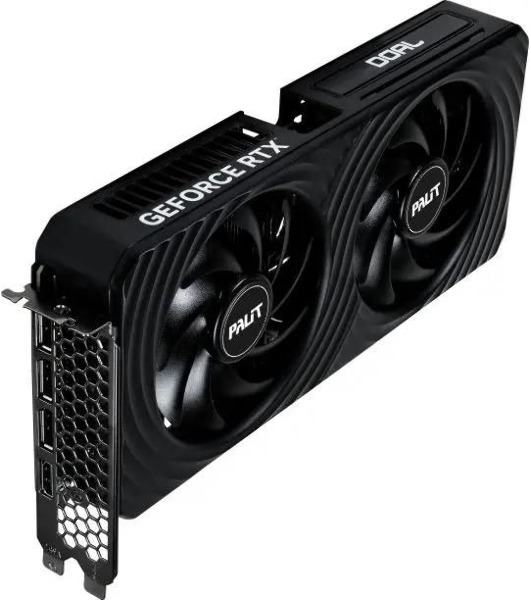 Видеокарта Palit RTX 5060 DUAL NV RTX 5060 8Gb 128bit GDDR7 2280/28000/HDMIx1/DPx3/HDCP Ret NE75060019P1-Gb2063D PCI-E 5.0
