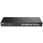 Коммутатор D-Link DGS-1026P/A1A, 24×1 Гбит/с + 2×1 Гбит/с SFP, неуправляемый, фото 1
