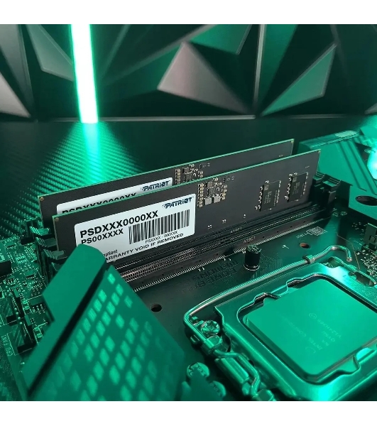 Оперативная память Patriot Signature, DDR5, 32GB (1x32 GB), 5600 MHz, CL46, DIMM