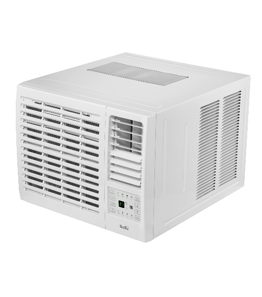 Кондиционер оконный Ballu BWC-07 AC 7000 BTU, 20 м², 49 дБ, охлаждение, осушение, белый