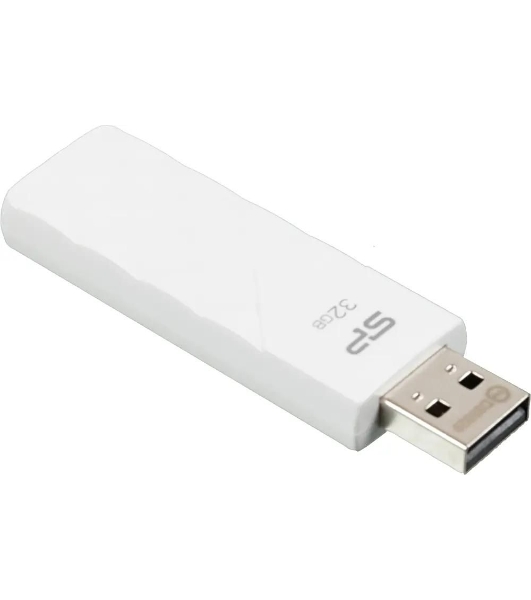 Флешка USB Silicon Power R/W 32Gb Ultima U03 SP032Gb,UF2U03V1W USB 2.0 белый