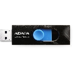 Флешка USB ADATA UV320 (AUV320-128G-RBKBL), 128Gb, USB 3.2, R/W 100/30, черный/голубой, фото 1