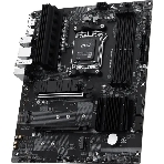 Материнская плата MSI PRO B840-S EVO WIFI6E, AM5, AMD B840, 4xDDR5 (до 256 ГБ), 4xSATA, 3xM.2 (PCIe 4.0/3.0), 1xPCIe 4.0 x16, 1xPCIe 3.0 x16, 1xHDMI, 1x2.5Gb LAN, Wi-Fi 6E, Bluetooth 5.3, 1xUSB-C 10Gbps, 1xUSB-A 10Gbps, 2xUSB-A 5Gbps, 4xUSB-A 2.0, 3x3.5 мм, 7.1, чёрный, ATX, фото4