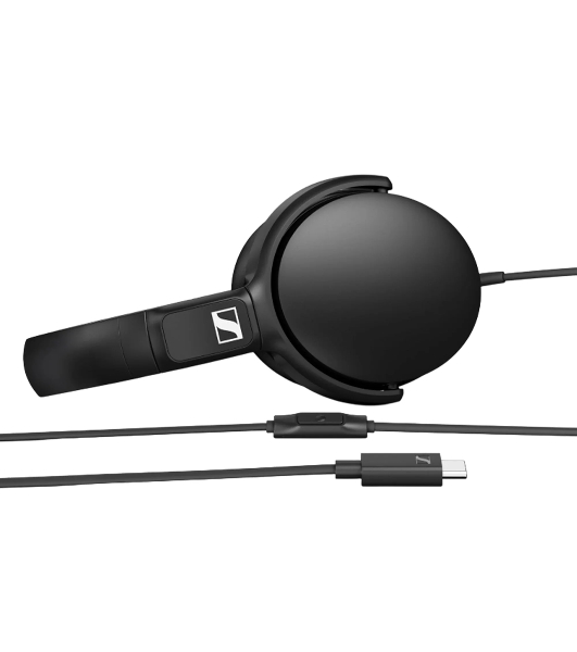 Гарнитура накладные Sennheiser HD 400 U 1.4м черный проводные в ушной раковине (800126)