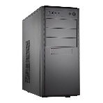 Компьютерный корпус Foxline FL-886-FL500S-U32 ATX case, black, w/PSU 500W 12cm, w/2xUSB 3.0, w/pwr cord, w/o FAN, фото 1