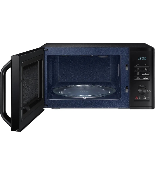 Микроволновая печь Samsung MG23K3575AK черный, 23 л, 800 Вт, переключатели - кнопки, поворотный механизм