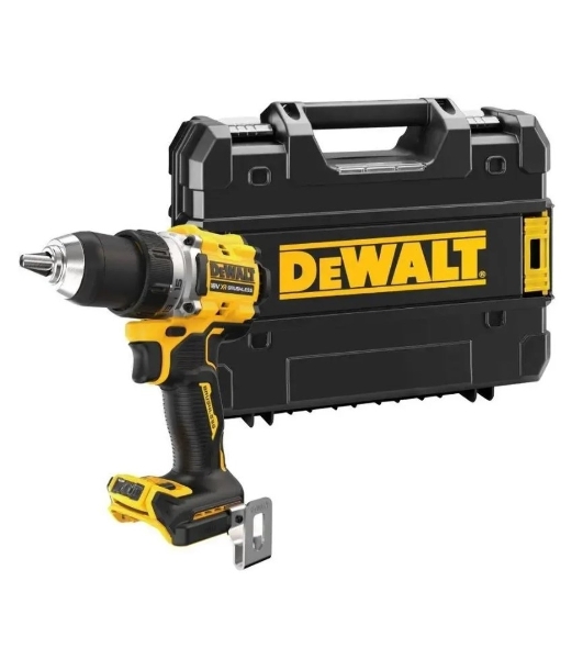Дрель-шуруповерт DeWalt DCD800NT-XJ, 18 В, 0 Ач, 90 Нм, бесщеточный