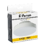 Лампа светодиодная Feron LB-474 LED 25Вт GX70 теплый таблетка, фото3