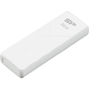 Флешка USB Silicon Power R/W 32Gb Ultima U03 SP032Gb,UF2U03V1W USB 2.0 белый