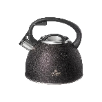 Чайник для плиты AGNESS 907-251 черный индуция 2,5 л, фото 1