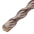 Бур по бетону Denzel двойная спираль, Cobalt W-tip, 10x600 мм, SDS PLUS, фото5