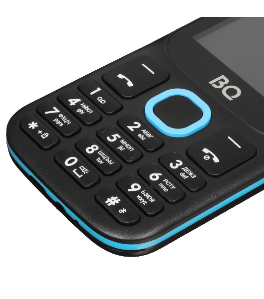 Мобильный телефон BQ 2820 Step XL+ черный/синий