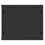 Шкаф телекоммуникационный 19' настенный 9U ExeGate EC-WM-9U.600.G.BLACK (19', 9U, 600x600x500мм (ШхГхВ), передняя дверь закаленное стекло, съемные боковые панели, пыле- и влагозащита IP23, черный RAL 9004), фото9