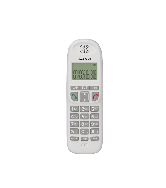 Радиотелефон Maxvi AM-01 white (DECT)