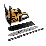 Пила цепная бензиновая Denzel DS-4516, шина 40 см, 45 см 3, 2,5 л.с., шаг 0,325, паз 1,5 мм, 64 зв, фото12
