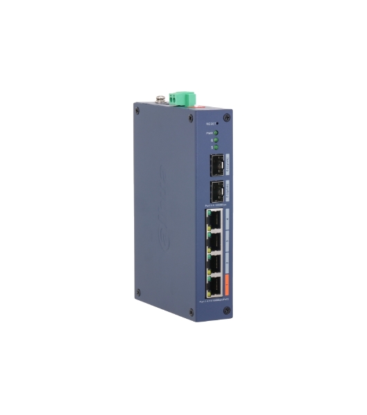 Коммутатор Dahua DH-CHS4206-4ET-60, 2×1 Гбит/с, управляемый