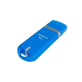 Флешка USB Maxvi P3 (FD16GBUSB20C10P3 sky blue), 16GB, USB 2.0, R/W 12/5, небесно-голубой