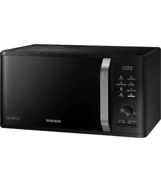 Микроволновая печь Samsung MG23K3575AK черный, 23 л, 800 Вт, переключатели - кнопки, поворотный механизм