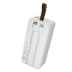 Портативный аккумулятор MORE CHOICE (4620202552846) PB59-40 40000mAh 1USB+1Type-C+1micro USB 3.0A 22.5W PD20WP, белый, фото5