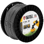 Леска для триммера Denzel двухкомпонентная квадрат, 2,7 мм х 138 м, на DIN катушке EXTRA CORD, фото4