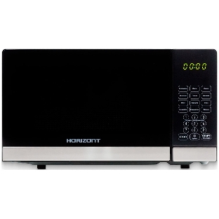 Микроволновая печь Horizont HSD202B черный, 20 л, 700 Вт, переключатели - сенсор