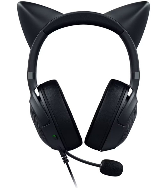 Гарнитура Razer Kraken Kitty V2 чёрный, проводная, USB, подсветка