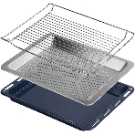Духовой Шкаф электрический с паром Maunfeld MCMO5016STGW, 50л, дверца с 2 стеклами, белый, фото4