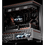 Водяное охлаждение для процессора Thermalright Rainbow Vision 360 Turbo (360mm, LED, Black, ARGB/Fans: 3x120mm, 120.38CFM, 44.7dBA, 3000RPM/Pump height 86mm, 6400RPM, Rad thickness 27mm/S: 1700, 1200, 1851, 115X, 2011, 2066, AM5, AM4), фото2