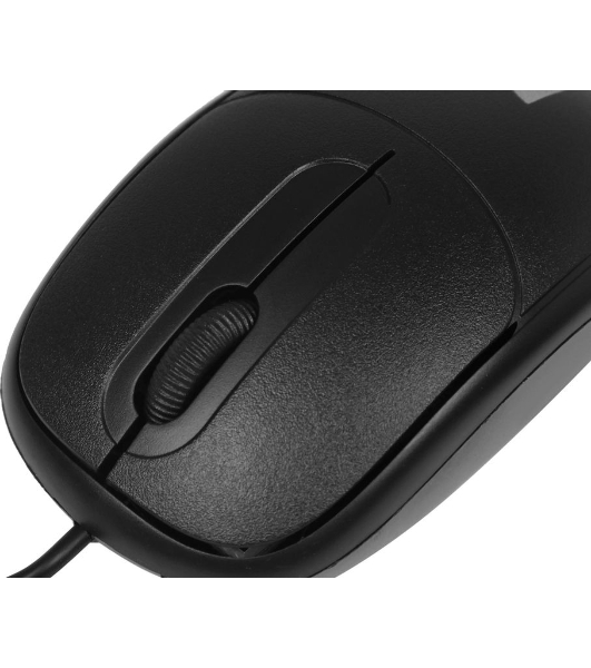 Мышь проводная Defender Datum MS-980 черный, 1000 dpi, USB, кнопки - 3