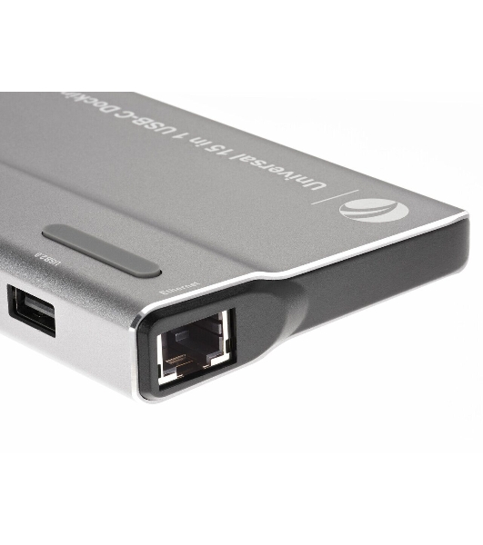 Адаптер VCOM TypeC -->3*USB3.0+2*USB2.0+VGA+RJ45+SD+TF+AUD+HDMI+DP+2*USB3.1 Data+PD